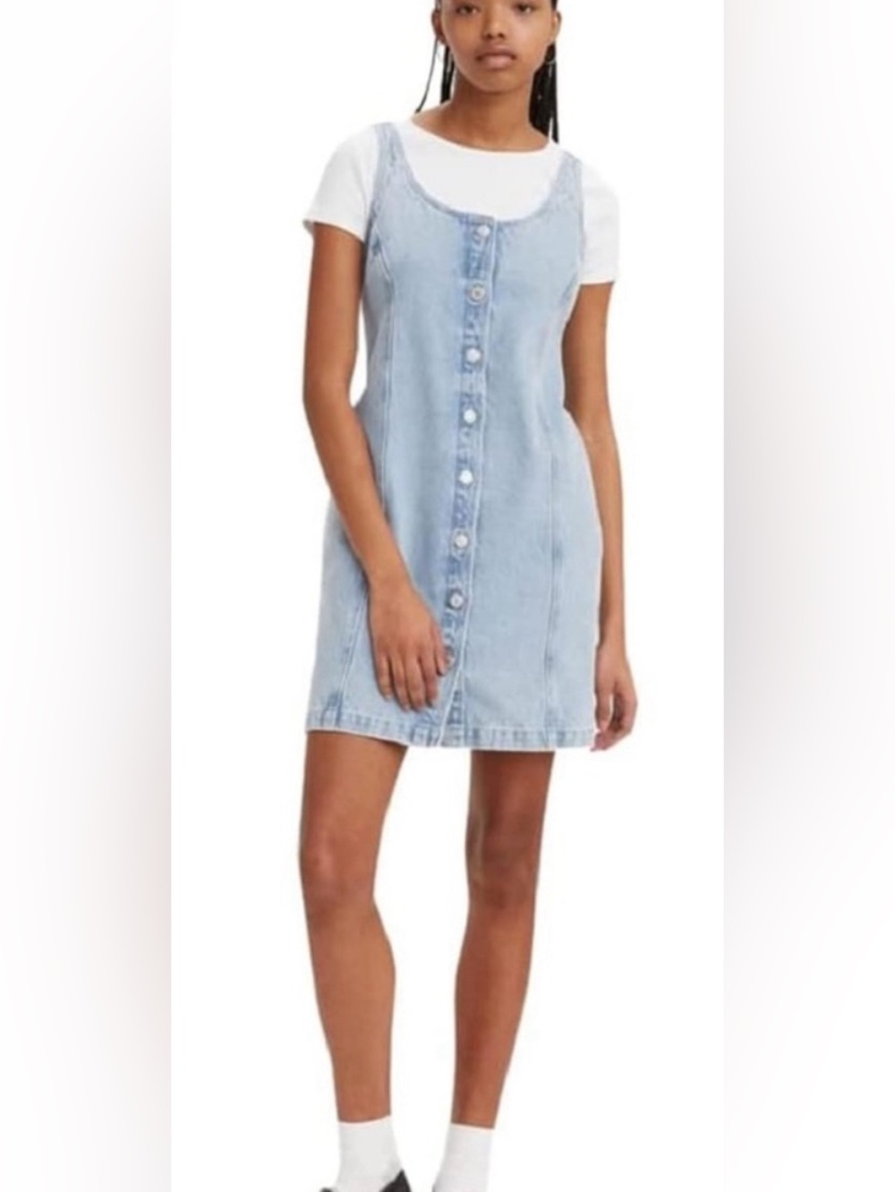 Levis Tumi Denim Mini Dress Sz XL NWT
